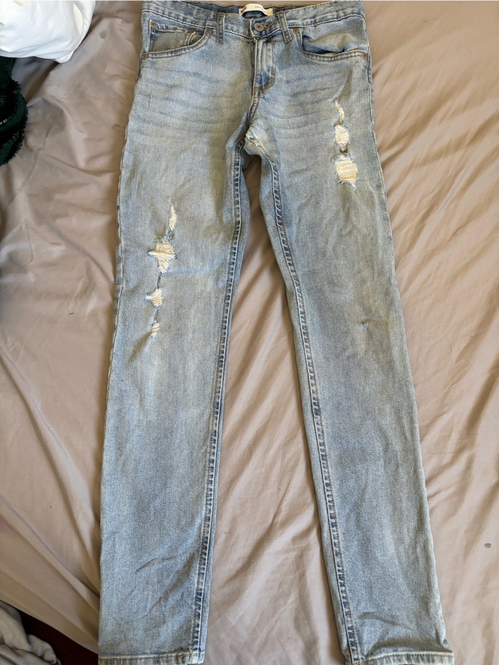 Levi's Girlfriend Light Blue Denim Jeans